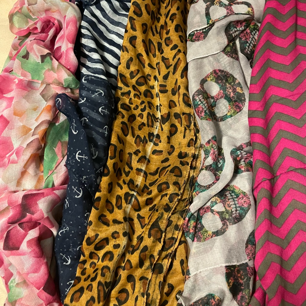 8 Scarf Bundle